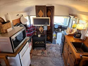 Incredible Converted Bus on a Private Horse Ranch for a Unique Couples Escape in Gainesville, Missouri - Image 3