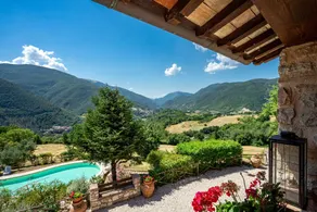 Farm with barbecue, garden & private pool | Mountain view - Image 4