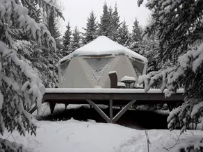 Yurt Nestled in Nature on Community in Nova Scotia, Canada - Image 5