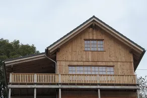 Chalet avec terrasse, barbecue et sauna | Vue jardin - Image 2