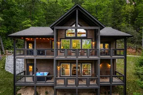 Private and Quiet Mountain Cabin with Views, Hot Tub and Upscale Finishes - Image 2