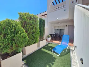 Flat with pool, terrace & garden - Image 2