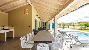 Apartment with private pool, garden & terrace | Garden view - Image 4