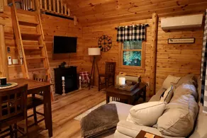 Off-Grid Lofted Cabin with Fire Pit Ideal for a Family Getaway in Maine - Image 5