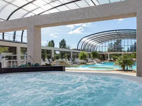 Meravigliosa casa mobile adatta alle famiglie con terrazza e piscina riscaldata | Accetta animali domestici - Image 3