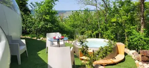 Lovely campsite with garden, jacuzzi & terrace | River view - Image 4