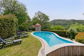 Casa con griglia, piscina privata e terrazza | Vista sulla montagna - Image 2