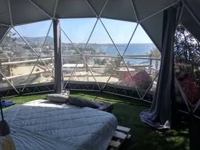 Unique Dome Structure Perfect for Luxury Camping with Panoramic Bay Views in Ischia, Italy - Image 3