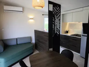 Campsite maeva Getaways Bel-Air - Mobil-Home Otello 1 Room 2 People Climate TV - Image 5