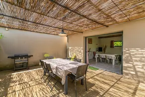 Holiday home with garden, terrace & pool | Garden view - Image 4