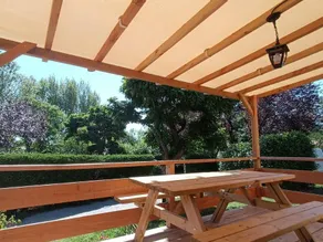 Charmant chalet adapté aux familles avec terrasse et piscine chauffée | Avec animaux admis - Image 5