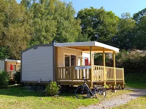 Mobilheim mit Terrasse und beheiztem Pool | Gartenblick | Haustierfreundlich - Image 5
