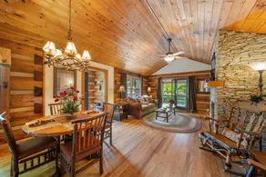 Chic Mountain Cabin with Stream-Lazy River Cabin - Image 3