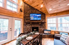 Unique Pet Friendly Treehouse with Hot Tub on the Edges of Belgrade Stream with Direct Access to Messalonskee Lake, Maine - Image 2