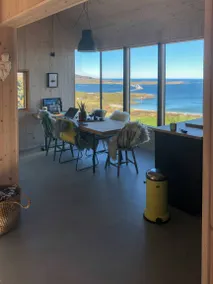 Architect drawn cabin between sea and mountain - Image 3