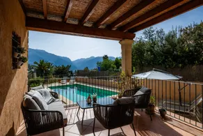 Fully equipped wonderful house with garden, private pool & terrace | Garden view - Image 3