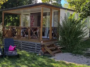 Mobile home with heated pool & terrace - Image 5