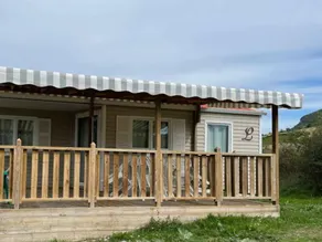 Mobile home with terrace & pool | Mountain view - Image 4