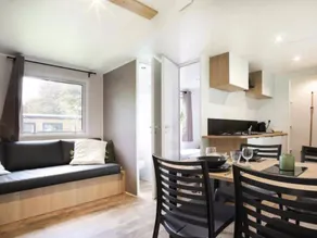 Gradevole casa mobile accogliente e familiare con terrazza e piscina riscaldata | Ammette animali domestici - Image 5