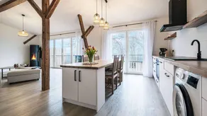 Voll ausgestattetes großzügiges Apartment mit Grill, Garten und Sauna | Meerblick | Nah am Strand | Haustiere erlaubt - Image 2