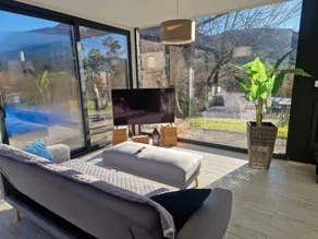 Maison de vacances avec terrasse, internet haut débit et piscine | Vue jardin | Avec animaux autorisés - Image 2