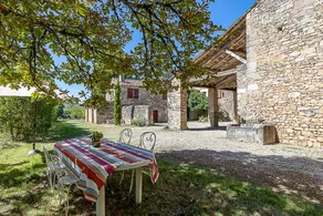 Cottage with barbeque, garden & pool | Garden view - Image 2