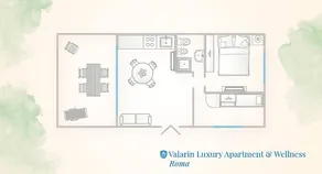 Apartment with terrace, pool & sauna | Lake view - Image 4