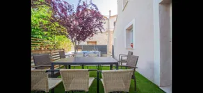 Holiday home with garden, private pool & barbeque | Garden view - Image 5