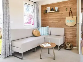 Campsite La Marmotte - Mobil Home Aqua Air-conditioned 3 rooms 4/6 people Terrace Semi-covered TV - Image 3