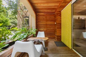 Maison avec terrasse et barbecue | Vue jardin - Image 3