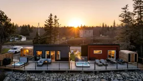 Coastal Tiny Home with Hot Tub & Ocean Views Firepit in Summerville Centre, Canada - Image 2