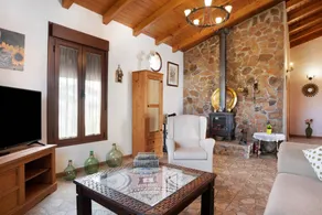Merveilleuse maison de vacances entièrement équipée avec barbecue, internet haut débit et piscine privée | Vue jardin | Avec animaux admis - Image 5