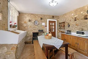 Maison de campagne entièrement équipée avec jardin, piscine privée et internet haut débit | Vue jardin | Avec animaux autorisés - Image 5