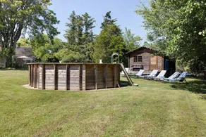 Gradevole cottage adatto alle famiglie con piscina, giardino e terrazza | Vista sul giardino | Ideale per il telelavoro - Image 4