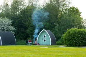 Family-Oriented Standard Eco Pod Campsite by Beautiful 5 Acre Lake, England - Image 2