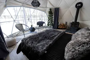 Riverside Relaxation: Comfortable Dome Retreat Along Canada's Elbow River - Image 4