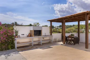 Holiday home with barbeque, private pool & garden | Garden view - Image 5