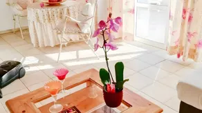 Appartamento con piscina, giardino e terrazza | Vista sul giardino - Image 3