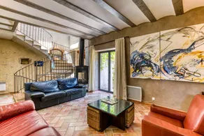 Holiday home with terrace, barbeque & pool - Image 5