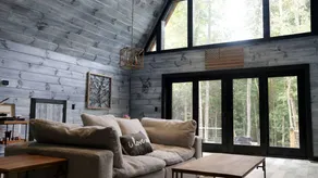 Romantic Escapes in this Stunning A-Frame in North Carolina with Access to a Private Hot Tub and Fire Pit - Image 2