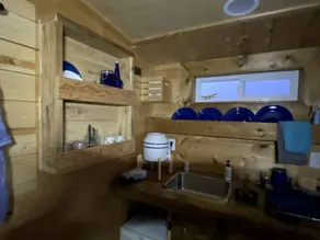 Forest Tiny Home with Hot Tub & Sauna in Alberta, Canada - Image 2