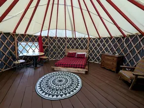 Yurt with Pond Access for Glamping Escapes in Ontario, Canada - Image 3