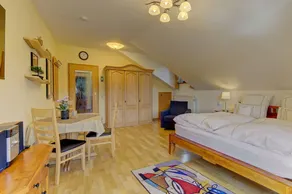 Holiday apartment with terrace, sauna & garden | Garden view - Image 2