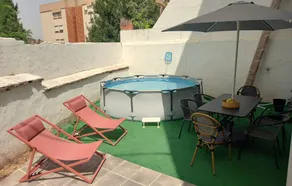 Holiday home with terrace, private pool & fast internet | Mountain view | Perfect for remote work - Image 3