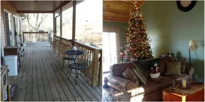 Woodland Cottage Rental Perfect for Couples Overlooking Raccoon Creek in Ohio - Image 2