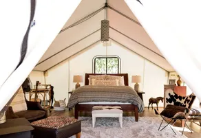 African-Inspired Safari Tent near San Diego for a Glamping Weekend in Vista, California - Image 2