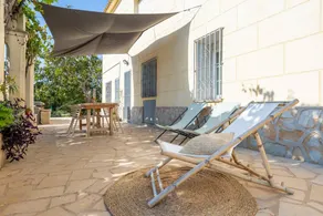 Maison avec internet haut débit, piscine privée et jardin | Vue jardin - Image 3