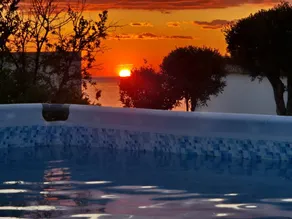 Flat with pool, garden & barbecue | Mountain view - Image 5