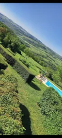 Maison de vacances avec piscine privée, barbecue et jardin | Vue piscine - Image 2