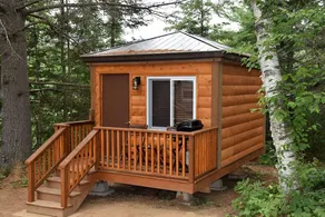 Simple Log Cabin Rentals at Adults-Only Resort near Bancroft, Ontario - Image 2